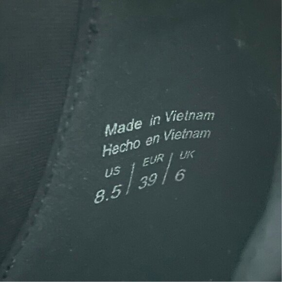 NWOB Aldo Tenesha Black Velvet Textured Over the Knee Boot - Picture 5 of 5